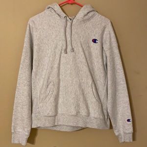 NWOT Champion Hood Gray Sweatshirt